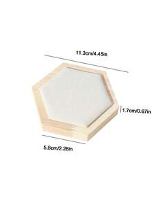 1 件橡胶木高档天鹅绒木制珠宝展示架,垂直项链架,耳环架收纳架女士收纳整理器旅行必需品返校宿舍收纳秋季装饰 - 彩色 - 查看 16