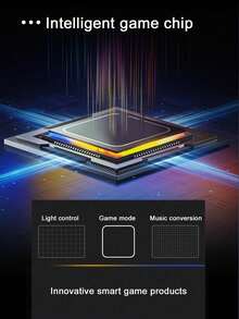 节奏大师游戏机、舞蹈垫游戏、手指舞娱乐益智挑战减压玩具、儿童玩具、玩具、男孩玩具、舞蹈游戏、智力游戏、男孩游戏、男孩玩具、游戏、游戏男孩 - 彩色 - 查看 8