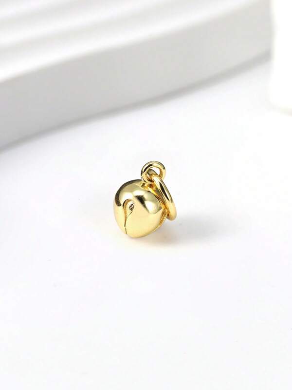 1pc Simple And Unique 925 Sterling Silver Jingle Bell Charm DIY Pendant Delicate Jewelry Gift For Women Or Men