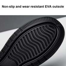 Men EVA Chef Shoes Lightweight Work Shoes Waterproof Slip On Nursing Shoes Oil-Proof Garden Shoes Non Slip For Kitchen