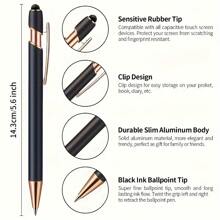 50 Stücke schwarze Kugelschreiber mit Einziehfunktion, individuell anpassbar, inklusive eleganter Geschenkbox, mit schwarzer Tinte nachfüllbar, Metallakzente, geeignet für Verlobung, Hochzeit, Brautparty, Weihnachten, Valentinstag, Geschenk für Frauen, Büro- und Firmenkunden, Schulmaterial, Schulanfang, multifunktional, dekorativ, wiederverwendbar, modern, farbig, süß, vintage, cartoon, kawaii, individuell, personalisiert, einzigartig, für Mitarbeiter, Kunden, Studenten, für Geschäft/Arbeit/Büro, für Schule