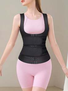 1 Piece Of Women's Waist Trainer, Abdominal Control Exercise Belt, Fitness Shapeshifter With Adjustable Shoulder Straps, Waist And Abdomen Shapeshifter, And Shapeshifter With Buckle - Multicolor - View 5