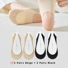 Coussin pour demi-paume, section fine invisible d'été, chaussettes fines, talons hauts en silicone antidérapants pour femmes, talons hauts, chaussures à porter au quotidien, accessoires de chaussures, essentiels pour le dortoir