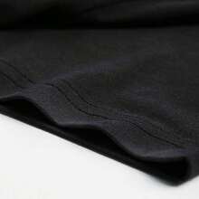 Natee Send It: No Victory Without Sacrifice, 100% Cotton Fabric, Crew Neck, Regular Fit, Weekend Casual Wear, 180gsm, Halloween Thanksgiving Christmas Gift For Men Women Family Friends Fit For Men - 黑色 - 查看 3