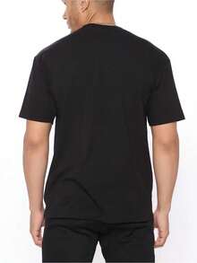 Diary Of A  Rodrick Rules LOADED DIPER Graphic T-Shirt - Black With White Print, 100% Cotton Regular Fit Short Sleeve Tee For Men & Women, Casual Humorous Pop Culture Shirt, Everyday Apparel | Playful Font Design | Comfortable Fit - Black - View 2