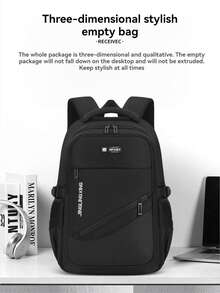 New Backpack For Men And Girl, School Backpack For Elementary And Middle School Students, Campus Minimalist Casual Travel Versatile Laptop Bag - TH Backpack - View 4