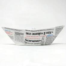 Ceramiche Crescentini 中型摺紙船 RESTO DEL CARLINO CRESCENTINI 陶瓷藝術。 2467 - 彩色 - 查看 5