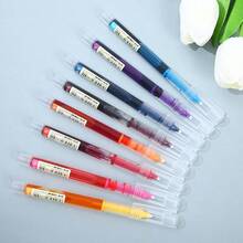 24pcs Assorted Color Liquid Ink Rollerball Pens Set, Random Colors, Painting Supplies - Multicolor - View 2