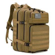 1pc 45L Military Tactical Backpack, Unisex Assault Pack Outdoor Travel Bag