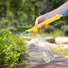 1PC Manual High Pressure Air Pump Sprayer Adjustable Drink Bottle Spray Head Nozzle Garden Watering Tool Sprayer Agriculture Tools