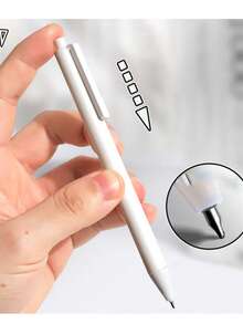 10/20 支装黑白伸缩圆珠笔，高品质考试用笔，0.5 毫米笔尖，快干墨水，学校用品，返校