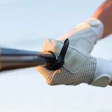 2 Peças Protetor de Dedo de Beisebol, Protetor de Polegar de Silicone para Treinamento de Rebatida, Suporte para Dedo Respirável Antiderrapante para Arremesso e Rebatida, Preto, Equipamento de Treinamento de Beisebol