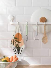 2pcs/Set Super Soft Towels, Boho Style Dish Cloths, Made Of Polyester, Handwash Only, Modern Farmhouse Decor, Neighbor Gifts, Cleaning Rags, Kitchen Decorative Towels