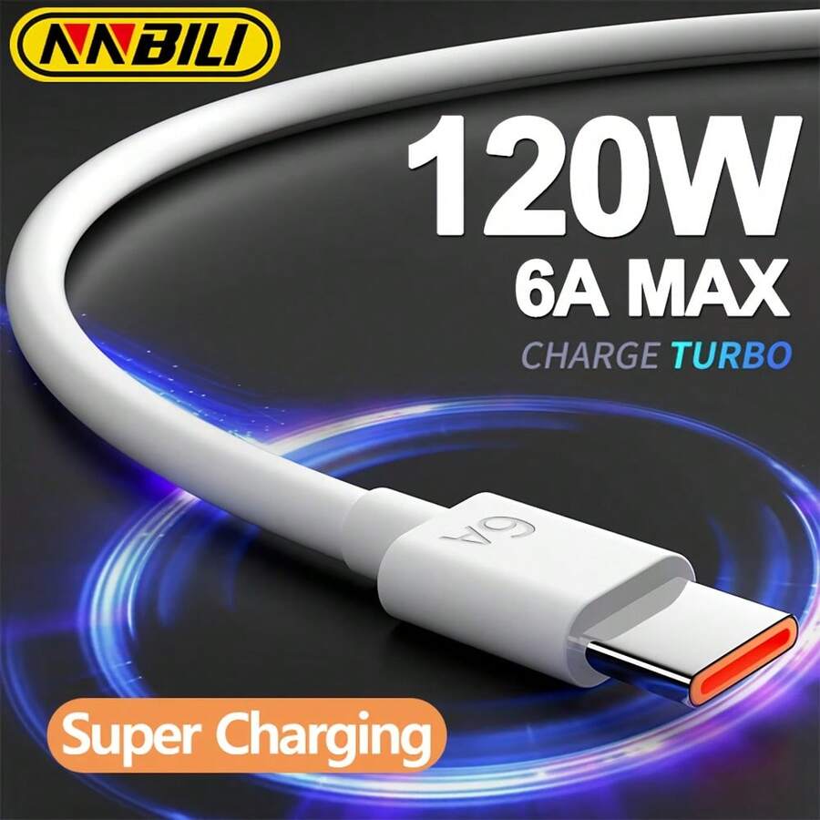 Cable de carga turbo USB a Tipo-C de 120W/67W compatible con Xiaomi 15/14/13/12/11/10 Ultra, compatible con Redmi K80/K70/K60 Note14/13/12 Turbo 4/3/2, compatible con POCO X7/M7/F6, compatible con iPhone15 16, Nanlens, Power Delivery, carga USB compatible con iPhone 16, 16 Pro Max, 15, 15 Plus, 15 Pro, 15 Pro Max, compatible con Redmi, compatible con OnePlus Tipo C, cargador