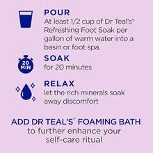 Dr Teal's Foaming Bath Lavender 1L - Lavender - View 3