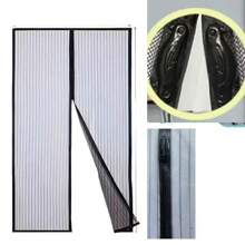 Magnetic Mesh Screen Door, With Easy To Clean Soft Net, Breathable & Effective Mosquito Prevention, Ideal For Indoor/Outdoor Use, Mosquito Net