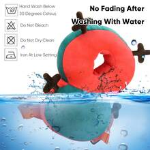 婴儿卡通保护头枕，透气垫0-3岁幼儿防摔头枕学步枕，软垫带支撑带和拉链封口，适合所有季节，适合爬行、走路练习，圣诞节和感恩节服装，万圣节和圣诞节礼物，非常适合家庭和旅行使用，适合散步、爬行和走路练习，可手洗，节日礼物