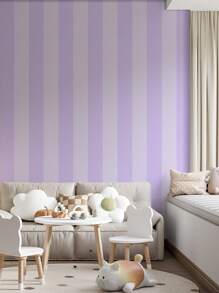 SUPSTICKER 1pc Minimalist Colorful Striped Pattern Wall Sticker, Self-Adhesive Easy To Clean Waterproof Removable And Reusable, Home Decor Wallpaper Applicable To Kitchen, Bathroom, Bedroom, Living Room, Cabinets, Wardrobes, Stairs, Doors And More Scenarios Wall Paper Wall Stickers Room Decor Wall Decor Living Room Decor