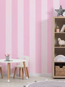 SUPSTICKER 1pc Minimalist Colorful Striped Pattern Wall Sticker, Self-Adhesive Easy To Clean Waterproof Removable And Reusable, Home Decor Wallpaper Applicable To Kitchen, Bathroom, Bedroom, Living Room, Cabinets, Wardrobes, Stairs, Doors And More Scenarios Wall Paper Wall Stickers Room Decor Wall Decor Living Room Decor