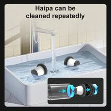 140,000 转/分钟涡轮风扇鼓风机，强劲气流，三档可调电动除尘器，风速 52 米/秒，无刷电机手持式风管，高性能汽车旋风涡轮机，气垫充气，宠物烘干机，烧烤吹风机 - 彩色 - 查看 6