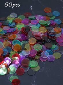 300pcs Clear Bingo Markers, Bingo Chips Game Tokens, 19mm/0.75 Inch Diameter, PVC, Bulk, Raffle Tickets, Bingo Dogs, Lottery Tickets, Bingo ChiMonopoly,Bingo And Friends,Game Chips