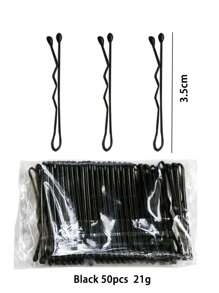 50pcs Women All-Match Minimalist Black, Brown, Gold Simple Straight Barrettes, Fashion Versatile Elegant Hair Clips For Daily Outfit, Hairstyle, Face Washing, Makeup Accessories, Claw Clips, Hair Slide, Hair Claws, School Stuff