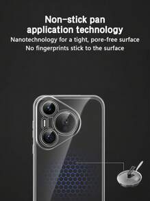 3pcs Transparent Four-Corner Anti-Fall Case Compatible With Huawei/Honor Series, Huawei/Honor Transparent Four-Corner Anti-Fall Phone Case, Phone Case, Phone Protective Cover, Phone Shell, Phone Sleeve, Anti-Fall Phone Case, Transparent Phone Case, Minimalist Phone Case, Solid Color Phone Case, Transparent Phone Case, TPU Anti-Fall Phone Case (Military-Grade Anti-Fall)