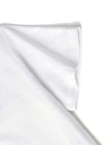 Boys' Cotton T-Shirt, Casual Printed Round Neck Short Sleeved T-Shirt, Student School Children's Clothing, Teenage Student Children's Clothing, Prepare Comfortable T-Shirts For Boys - 白色 - 查看 4