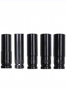 1/2英寸驱动深冲击套筒驱动公制扳手套筒深冲击套筒气动扳手头轮胎拆卸工具