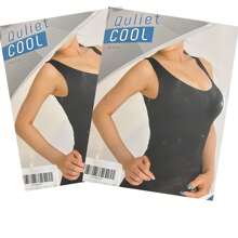 Quliet Bra Top White Free Size Tank Top Camisole Bra Cami Non-Wired With Pads With Cups Bust Up Diet Waist Tightening Corrects Slouching Shapewear Compression Yoga Innerwear Underwear