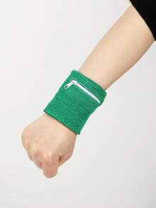 Unisex Running Wrist Protection Organizer With Zipper Sweatband Wrist Support Wrist Strap Sweatband Wrist Wallet For Gym Fitness Workout Running Jogging Travel Essentials Travel Accessories Vacation Summer Holiday Back To School - Multicolor - View 6