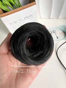 1pc Fashionable & Elegant Hair Scrunchie Bun Maker, Hair Accessories Wig, Messy Bun Hair Donut, Suitable For Everyday Use
