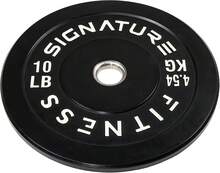Fitvids  Bumper Plates, 2" Weight Plates For Strength Training &Amp; Weightlifting, Pairs, Sets Or Sets With 7FT Barbell, Multiple Options - 10 Lbs - View 5