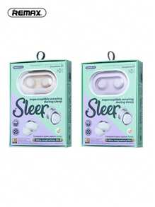 REMAX Écouteurs sans fil Bluetooth dernière version améliorée, écouteurs pour dormir, 4h d'autonomie pour profiter de votre nuit, commande tactile, look mignon, écouteurs confortables, écouteurs stéréo sans fil, mini-écouteurs, légers avec design en silicone liquide, pratiques pour une utilisation pendant le sommeil, cadeau pour l'amoureux/les parents (noir/beige/violet)