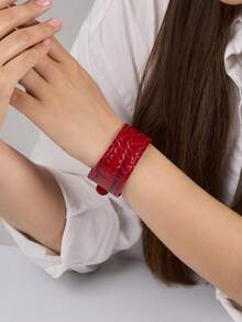 1 件新款 PU 手链，朋克母亲节礼物