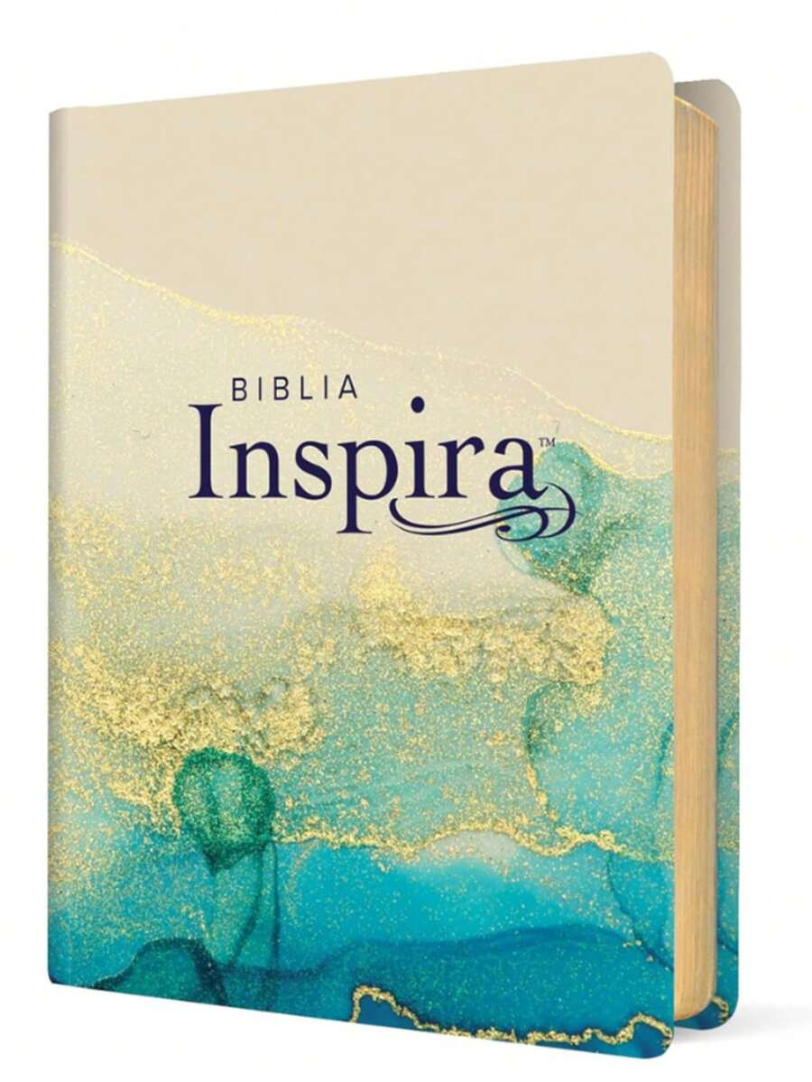 Gold Inspira Bible With Filament, NTV, 8-Point Font - Single Book - View 1