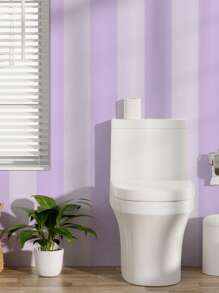 SUPSTICKER 1pc Minimalist Colorful Striped Pattern Wall Sticker, Self-Adhesive Easy To Clean Waterproof Removable And Reusable, Home Decor Wallpaper Applicable To Kitchen, Bathroom, Bedroom, Living Room, Cabinets, Wardrobes, Stairs, Doors And More Scenarios Wall Paper Wall Stickers Room Decor Wall Decor Living Room Decor