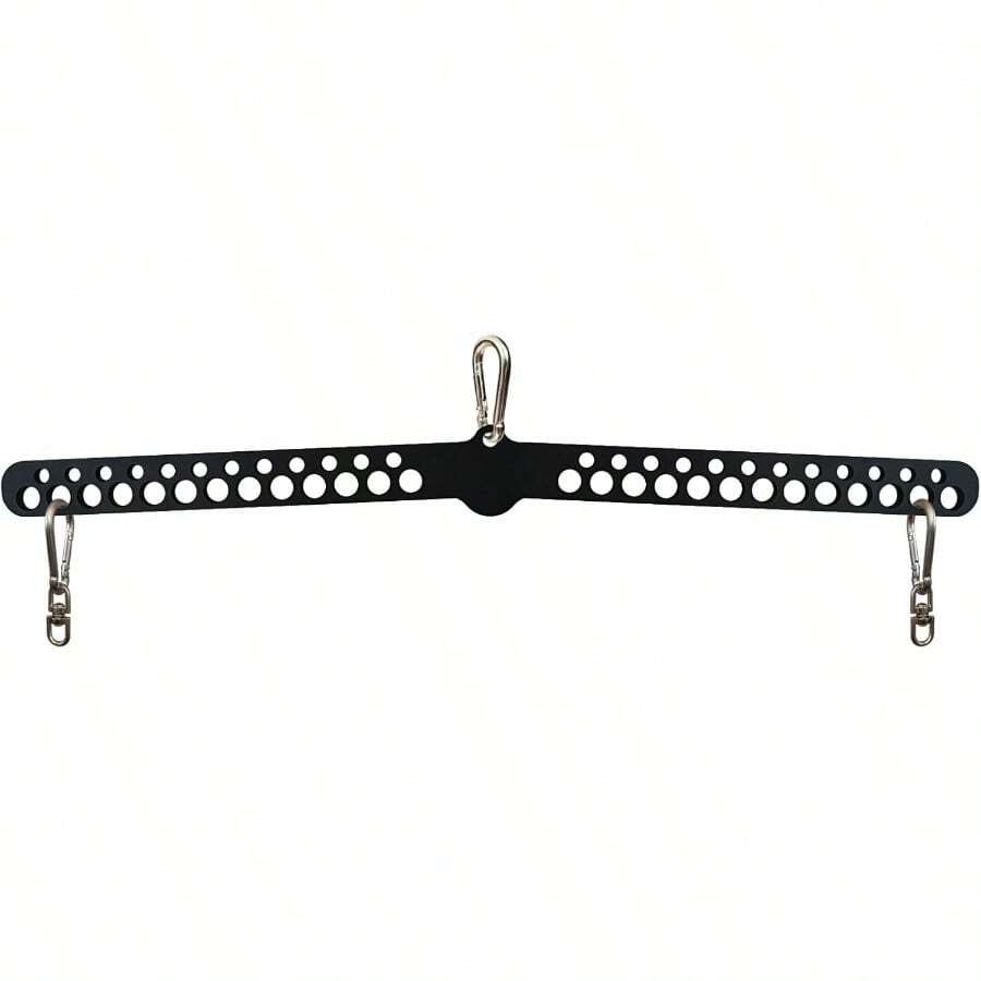 KORIKAHM MultiGrip LAT Pull Down Bar For Home Gym Fitness Spreader Plate LAT Pulldown Attachments For Pulley System Cable Machine Double To Single Cable Attachment Exercise Handle - MultiHoleBar3 - View 1