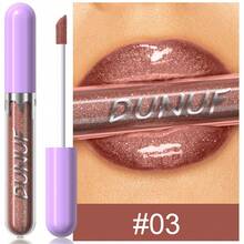 DUNUF 1 Pcs Long-Lasting Lip Gloss Set Waterproof Lipstick Non-Fading Non-Stick Cup Beginner Friendly Perfect Christmas Gift Beautifully Wrapped - 彩色 - 查看 20
