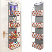 1pc 4/6 Layer Over The Door Hanging Organizer Cosmetics Wall Hanging Storage Organizerfor Nursery Bathroom Closet Bedroom Dorm
