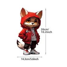 Pegatinas de estampado por transferencia de calor con diseño de estampado animal de estilo hip hop callejero para prendas de vestir, almohadas, toallas, carpas, decoración DIY, manualidades, vinilo, plancha, lavable, resistente al desteñido