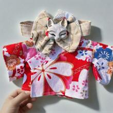 LABUBUS 15-17cm Interchangeable Doll Clothing Set: Kimono, Japanese Clothing | Party Or Birthday Blind Box Clothing | Teen Gift Doll, Toy, Clothes Doll (Clothing Accessories Only)