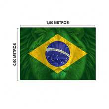 Felicita Religious Christian Flag 1.50x0.90 Double Sided Two Panels - 巴西基督教旗 BG-065 - 查看 2