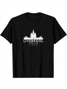 Round-Neck Printed Short-Sleeved T-Shirt, Made Of Comfortable And Breathable Material, A Casual Sporty Style Men's 100% Pure Cotton Street T-Shirt