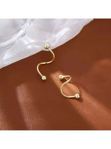 1 par, Pendientes de tuerca con tornillo de acero inoxidable sencillo, pendientes de tuerca en forma de corazón y estrella de acero de titanio, accesorios para piercing, ideales para fiestas de vacaciones, fiestas de cumpleaños, uso de moda diario, adecuados para Acción de Gracias y Navidad, el mejor regalo para amigos y colegas