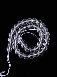 6/8/10mm Natural Round Loose Beads, DIY Bracelet Necklace Jewelry, Suitable For Couples Bracelets, Phone Chain, Key Chains, Findings