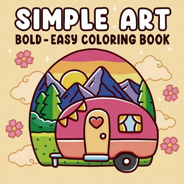 Cartoon Coloring Book Educational Stress Relief Graffiti Painting Book Painting Gift Montessori Drawing Toy For Adults And Teens