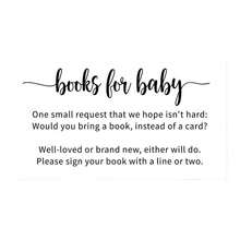 20/50pcs Baby Shower Invitation Cards, 3.5x2" White, Baby Bathing Invitation Inserts, Book Instead Of Cards For Gift Request, Baby Shower Invitation Cards, Gender Reveal Party, Birthday Party - White - View 8