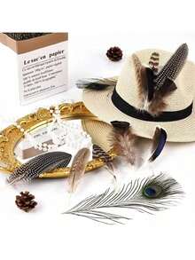 24 قطعة/30 قطعة/40 قطعة/48 قطعة/50 قطعة خليط من الريش المناسب لأعمال الحرف اليدوية والزفاف وديكورات الحفلات - أنماط فريدة، 4-12 بوصة، ألوان زاهية ناعمة، رائع لديكور المنزل ومشاريع الفن والمناسبات الخاصة