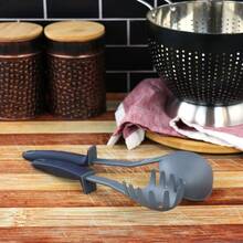 Bluemarine 2 Piece Ladle And Pasta Server Utensil Set In Navy Blue - asPic - View 2